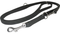 Buy Leather Dog Leash  2 Stainless Steel Snap Hooks